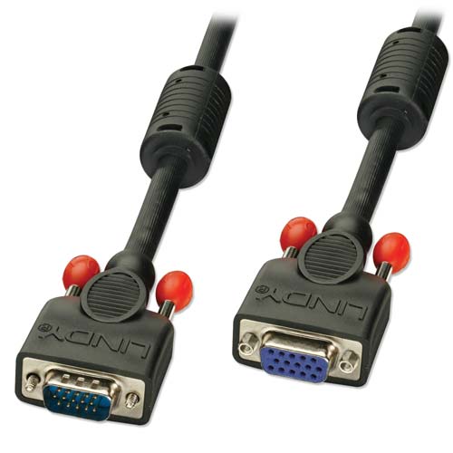 Prolunga Monitor S-VGA Premium Nera, 1m