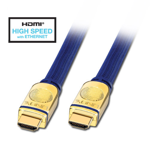 Cavo HDMI High Speed con Ethernet Premium Gold, 5m
