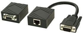 Extender VGA Cat.5 passivo, 100m