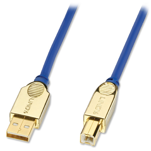 Cavo USB 2.0 Tipo A/B Premium Gold 2m
