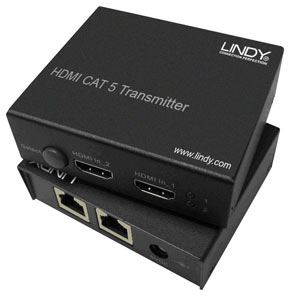 Extender/Switch HDMI Cat.5/6, 2 Porte
