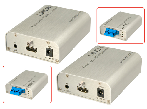 Extender HDMI 3D 4K su fibra ottica, 300m
