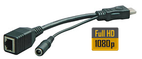 Extender HDMI Cat.5/6, 20m - Ricevitore