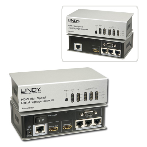 Extender HDMI 3D Cat.6 High Speed Digital Signage 100m