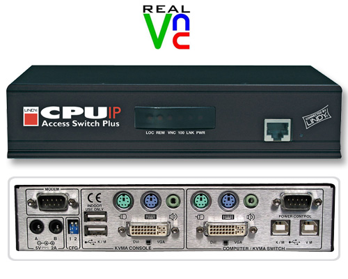 IP Access Switch Plus DVI USB Audio