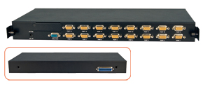 KVM Switch U16 Dual Console per LCD Terminal