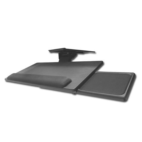 Supporto sottotavolo estraibile per tastiera e mouse