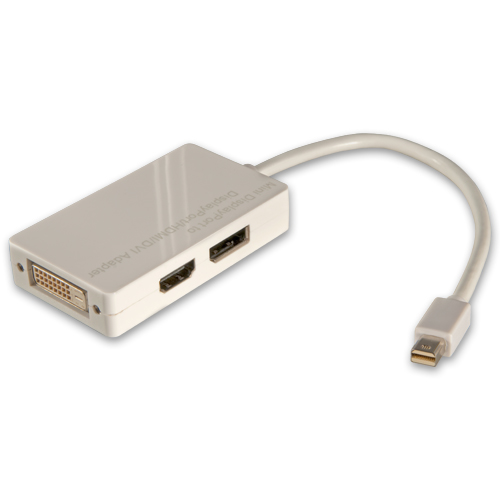Adattatore Mini DisplayPort a HDMI/DVI/DisplayPort