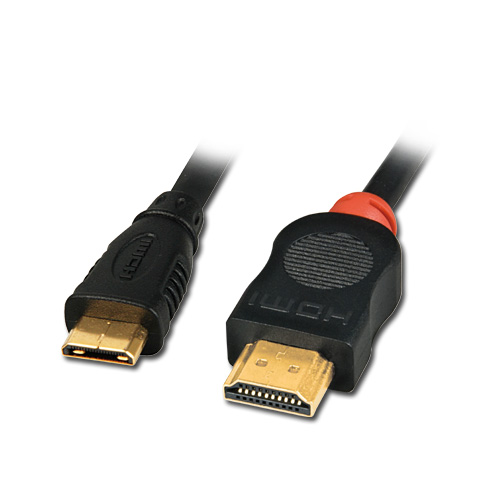 Cavo Mini HDMI/HDMI Digital Audio/Video 1.3b CAT2, 1m