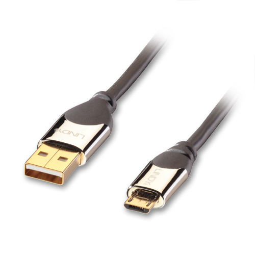 Cavo USB 2.0 Tipo A / Micro B CROMO® - 5m