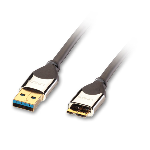 Cavo USB 3.0 Tipo A / Micro B CROMO® - 3m