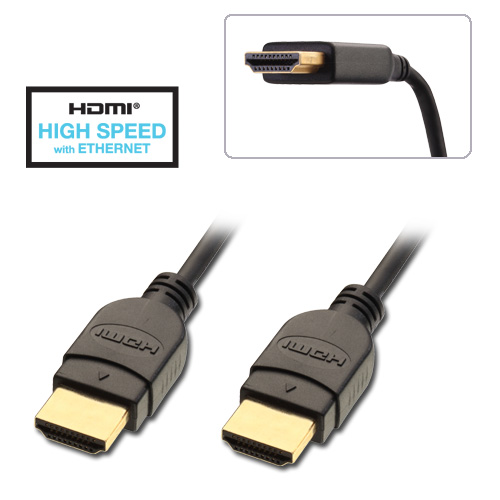 Cavo HDMI High Speed con Ethernet Slim - 1m