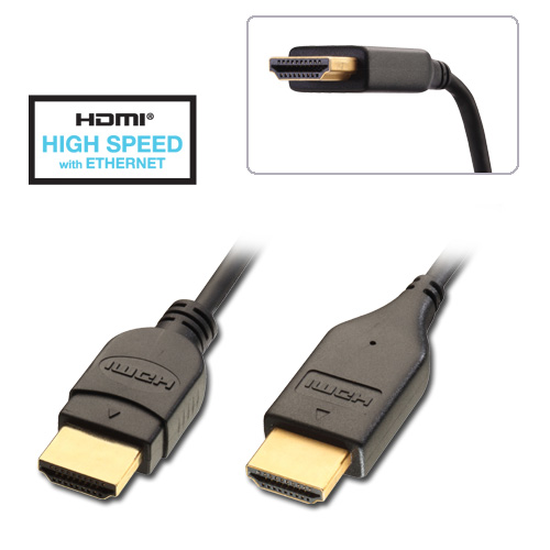 Cavo HDMI High Speed con Ethernet Slim - 2m