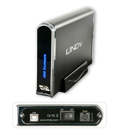 Astuccio esterno SATA & IDE da 3,5" USB 2.0