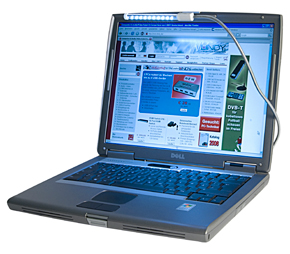 Lampada USB flessibile a LED per Notebook