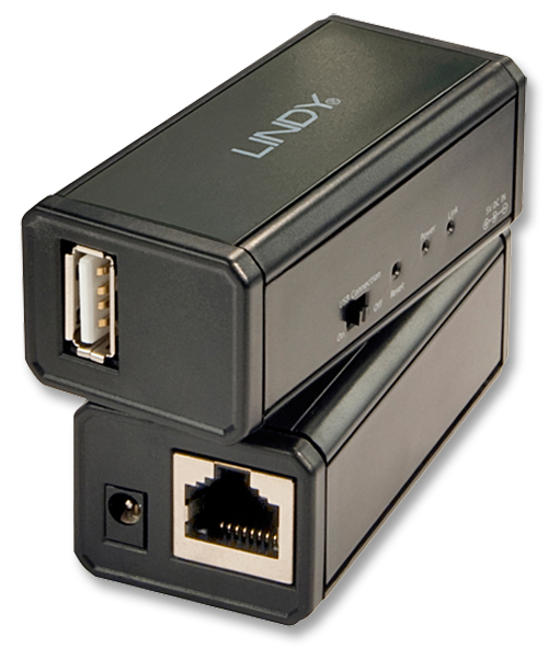 USB 2.0 over IP Server & Extender 1 Porta