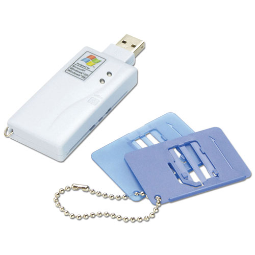 Lettore USB per Smart Card e SIM Card