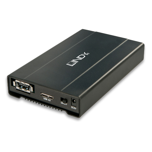 Astuccio esterno SATA da 2,5" USB 3.0 & eSATAp