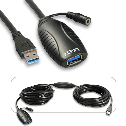 Prolunga attiva USB 3.0 10m