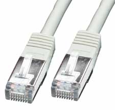 Cavo rete Cat 5e FTP, 2m grigi