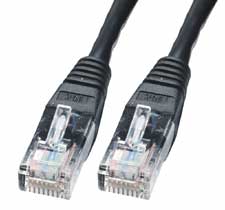 Cavo Patch CAT6 UTP, nero, 10m