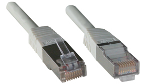Cavo FTP Cat.5e grigio, 2m, Low Cost