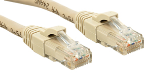Cavo di Rete Patch Cat.6 UTP PIMF privo di alogeni, grigio, 20m