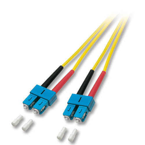 Cavo in fibra ottica SC/SC - 9/125, 15m