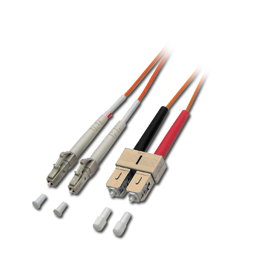 Cavo Fibra Ottica LC/SC - 50/125, 1m