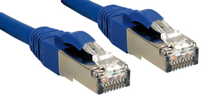 Cavo di Rete Patch Cat.6 S/FTP privo di alogeni, blu, 20m