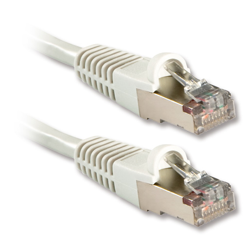 Cavo di Rete Patch Cat.6 S/FTP privo di alogeni, bianco, 20m