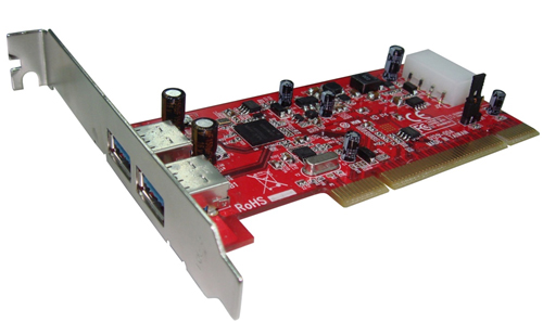 Scheda PCI USB 3.0, 2 Porte