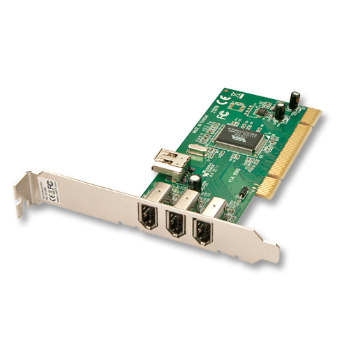 Scheda PCI 3+1 Porte FireWire