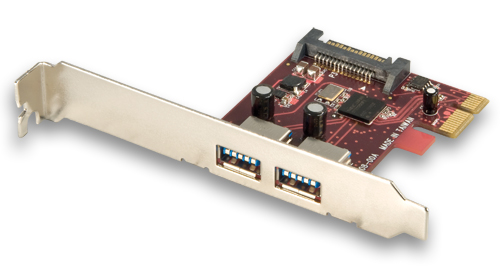 Scheda PCIe USB 3.0, 2 Porte