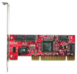 Scheda SATA 4Porte interne PCI