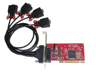 Scheda PCI 4 porte Seriali RS-232