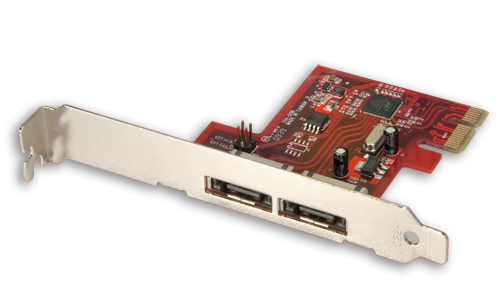 Controller PCI Express SATA 6Gbit/s, 2 Porte Esterne