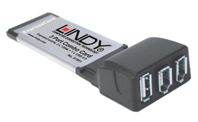 ExpressCard USB 2.0 & FireWire