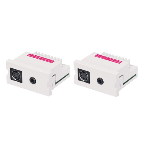 Extender AV S-Video & Audio Jack 3,5mm Cat.5 Modulare
