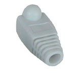Guaina salvacavo per RJ45 conf. 10 pezzi - grigio