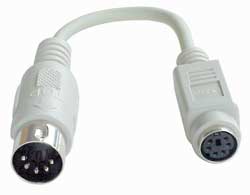 Cavo adattatore per Tastiera Mini-DIN6 F/DIN-5 M