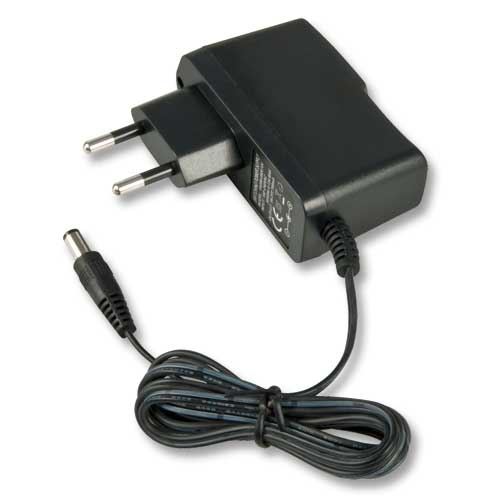 Alimentatore Euro 9V DC 0,7A regolabile