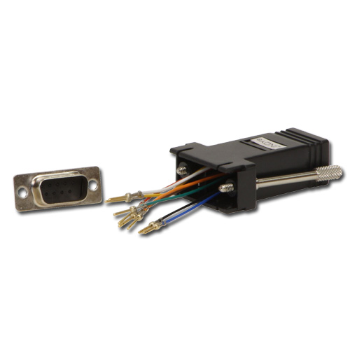 Adattatore modulare 9 poli M/RJ-45