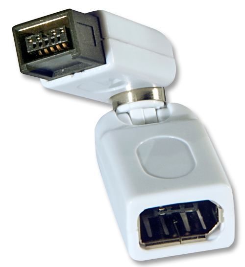 Adattatore FireWire 9/6 a 360 gradi