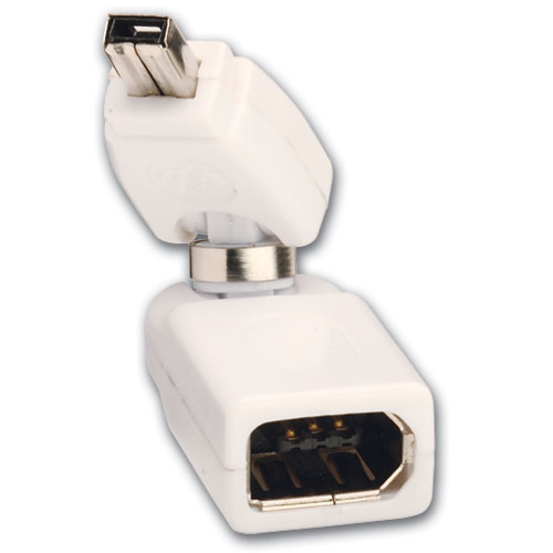 Adattatore FireWire 6/4 a 360 gradi