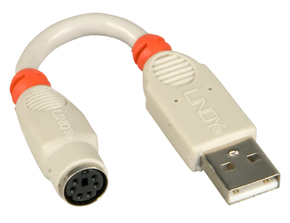 Cavo/Adattatore da PS/2 a USB Multiprotocollo