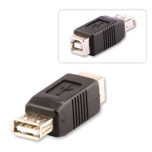 Adattatore USB Tipo A Femmina / Tipo B Femmina