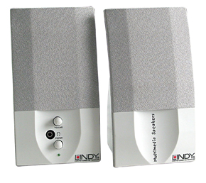 Casse Multimediali 120 watt P.M.P.O. Bianche