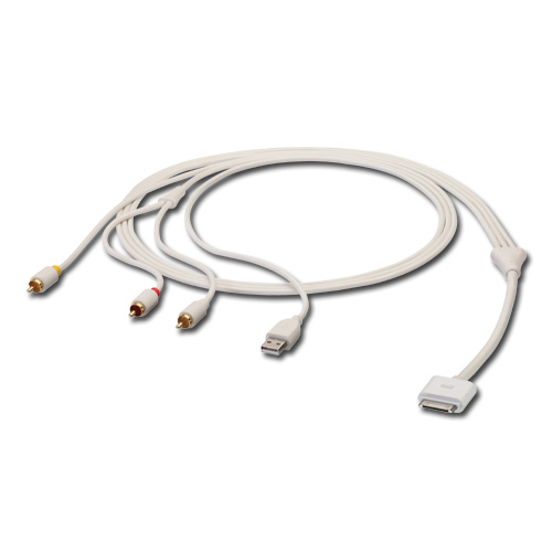 Cavo AV e ricarica per iPhone e iPod