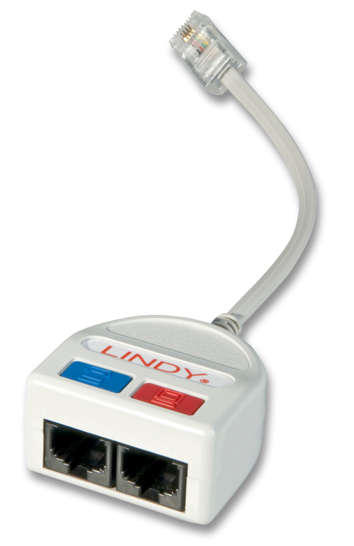 Splitter ADSL 1 x RJ45 - 1 x RJ11 & 1 x RJ45
